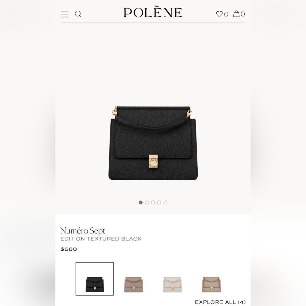 Polene Numero Sept Black